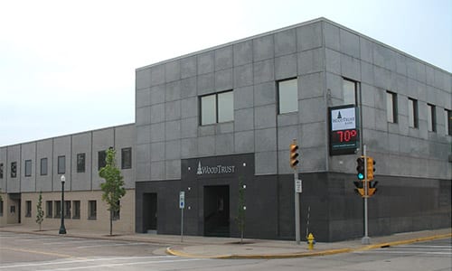 Wisconsin Rapids Downtown Main WoodTrust Bank Branch